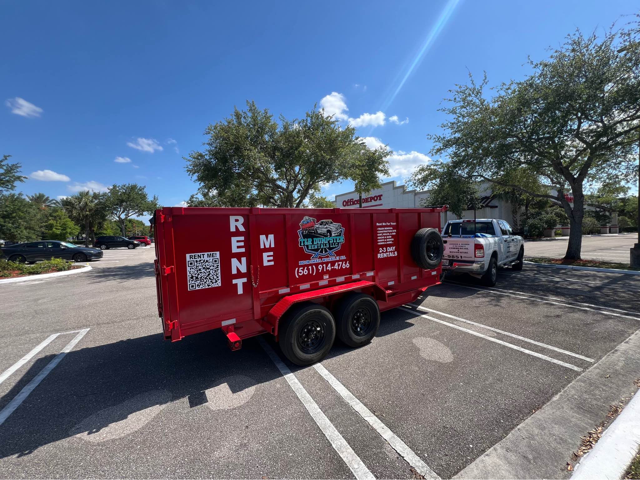 Dumpster Rentals in Palm Beach by T & R
